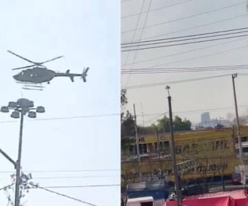 Investigan caída de helicóptero en Coyoacán; esto es lo que se sabe