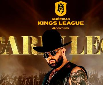 Carin León será el artista invitado de la Américas Kings League 2024