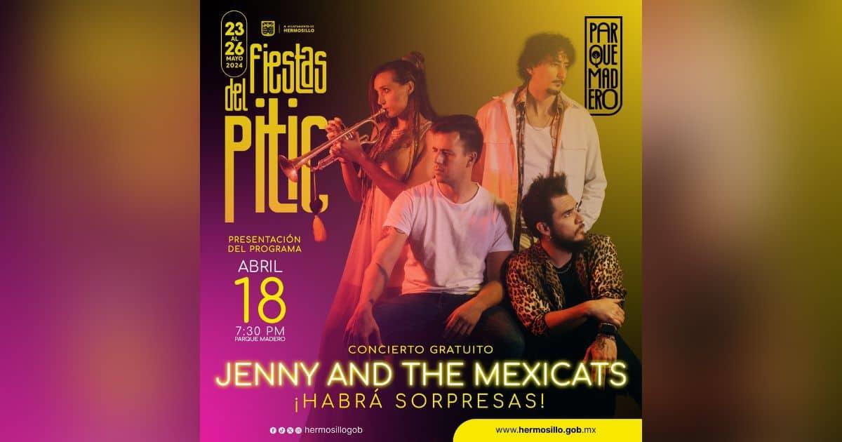 Revelarán programa de Fiestas del Pitic 2024 con concierto en Parque Madero