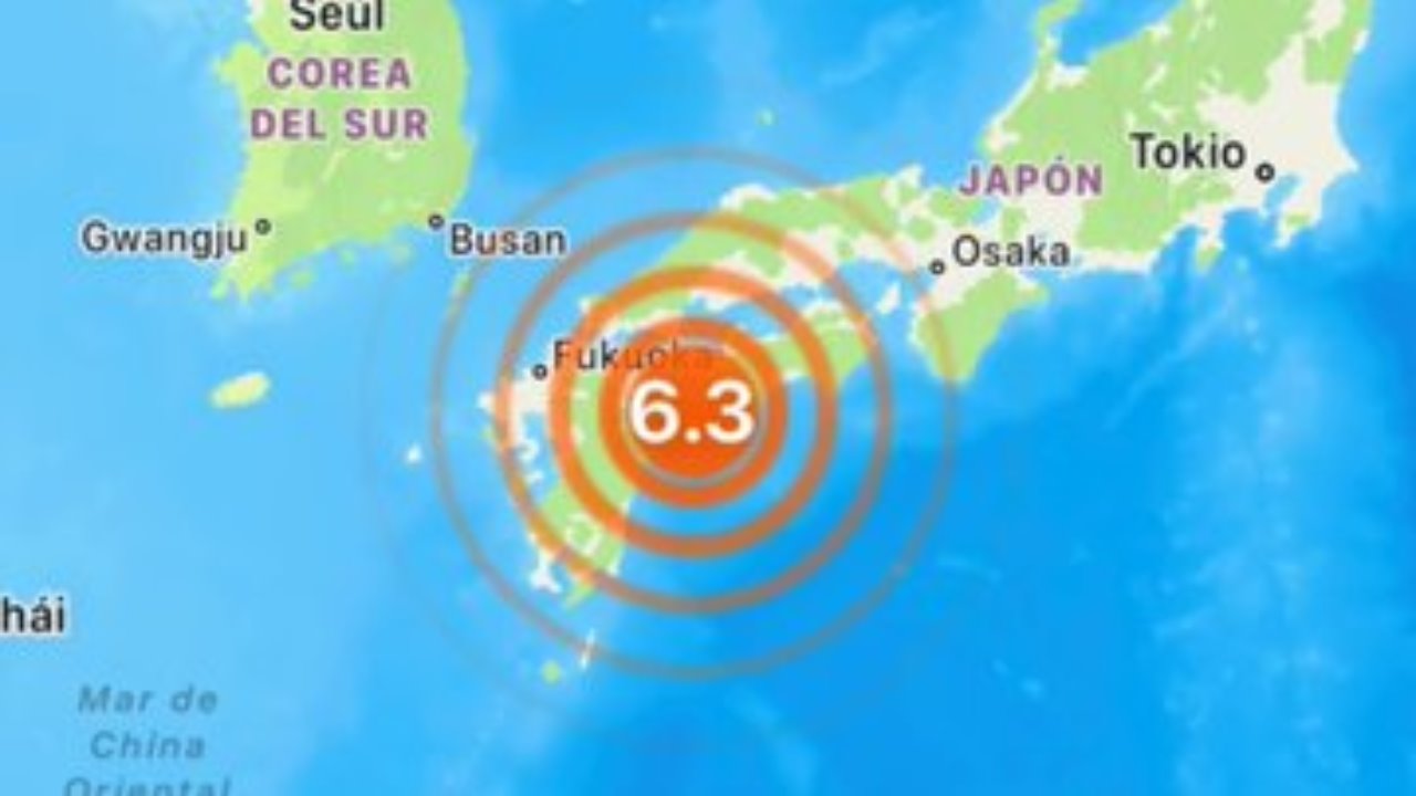 Terremoto de magnitud 6.3 sacude Japón