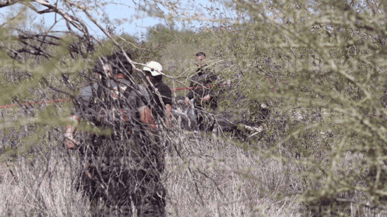 Autoridades buscan presunta avioneta que se desplomó al norte de Hermosillo