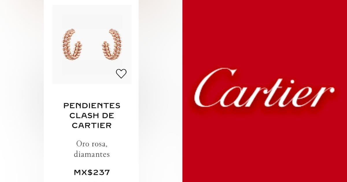 Joven compra aretes Cartier en 237 pesos tras aprovechar error en su tienda