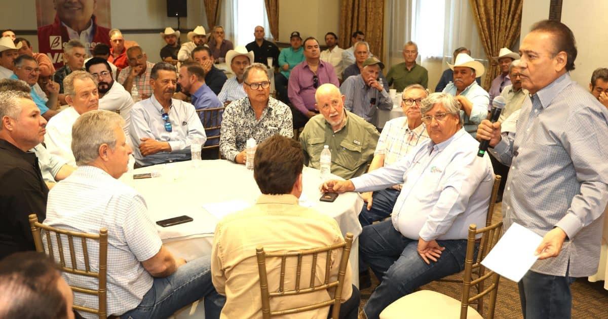 Productores agrícolas de la Costa de Hermosillo dan su respaldo a Beltrones