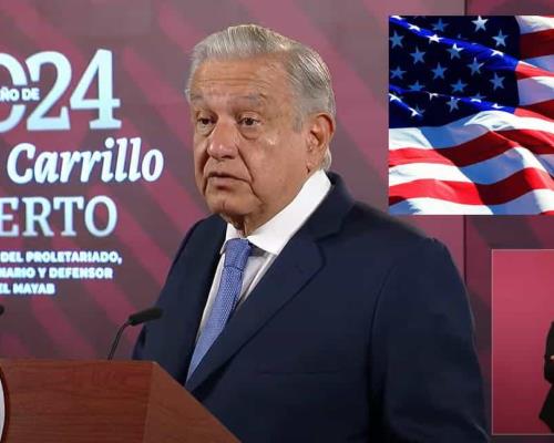 Estados Unidos no le ha dado ni un dólar a México: López Obrador