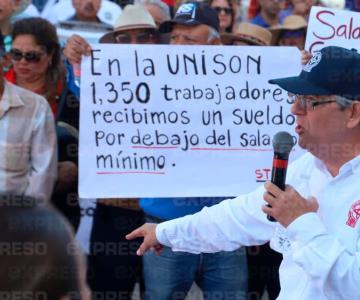 Unison asegura que ofreció doble de incremento salarial a Steus desde 2018