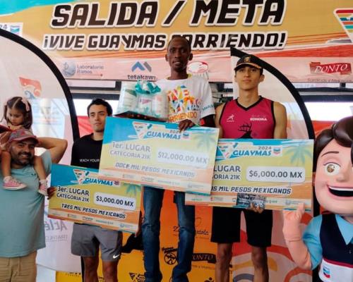 Celebran el Medio Maratón Guaymas 2024