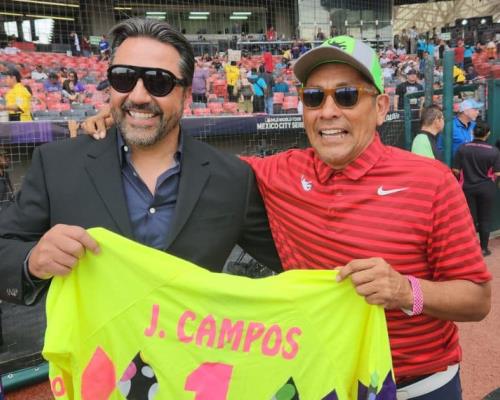 Vinicio Castilla y Jorge Campos, encuentro entre dos leyendas