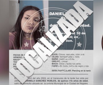Localizan a salvo a Daniela Sánchez; desactivan Alerta Amber Sonora