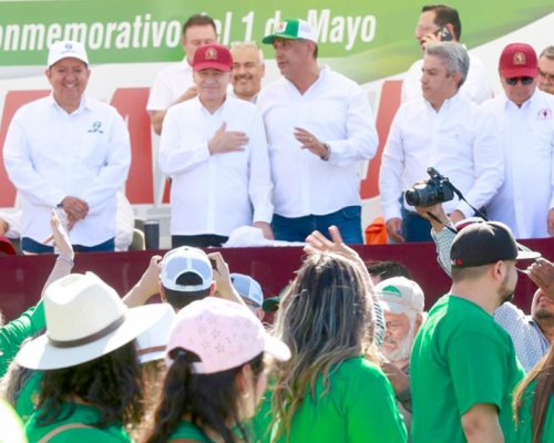 Alfonso Durazo ratifica compromiso con trabajadores sonorenses
