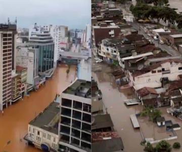 Fuertes lluvias azotan Brasil; reportan más de 70 fallecidos