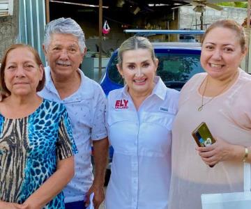 Ely Sallard lleva sus propuestas a vecinos de El Ranchito