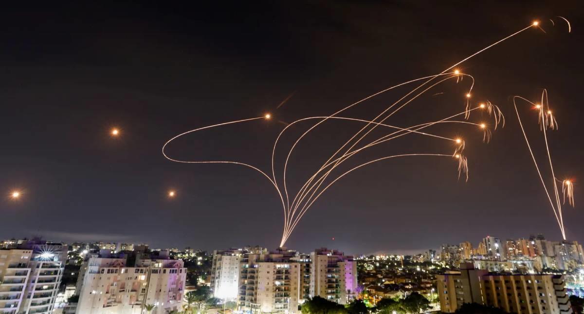Israel intercepta cohetes lanzados por la Franja de Gaza