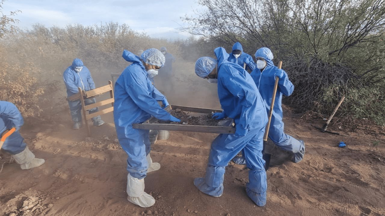 Continúan procesamientos de recolección de restos óseos en El Choyudo