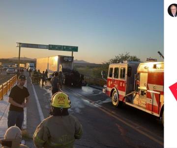 Presunto ataque en carretera a Caborca es falso: Mesa Estatal de Seguridad