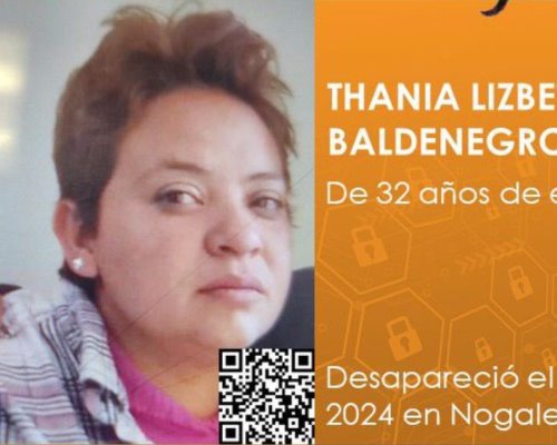 Activan Protocolo Alba para localizar a Thania, desaparecida en Nogales