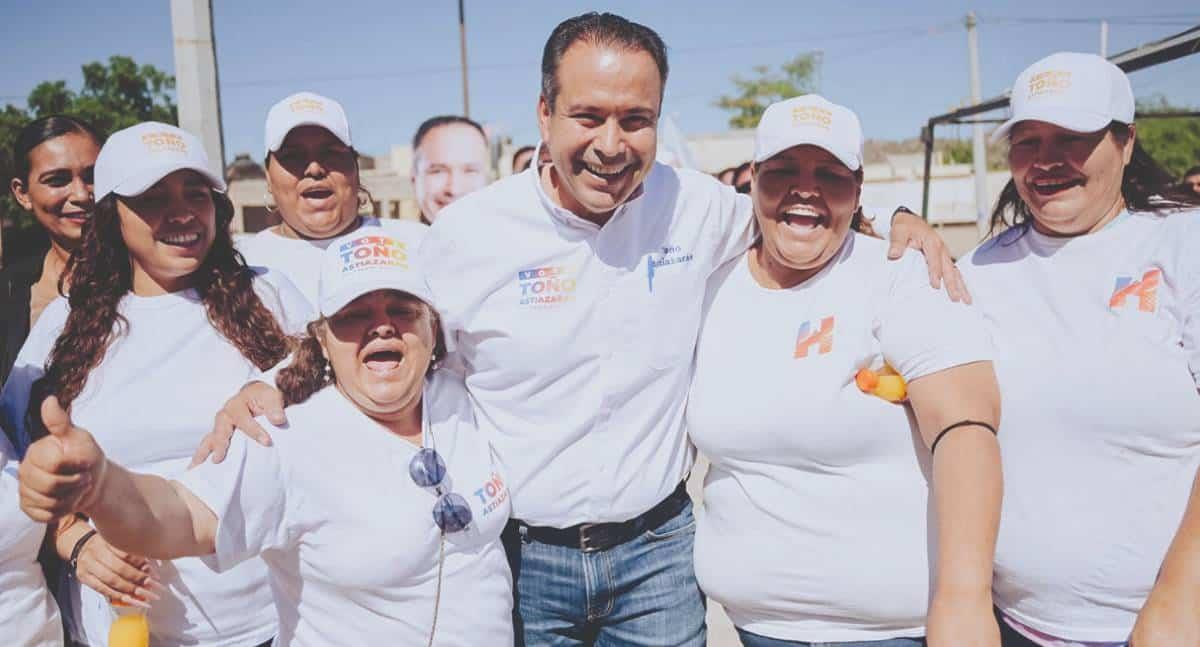 Toño Astiazarán garantiza que las madres tendrán seguridad y apoyos