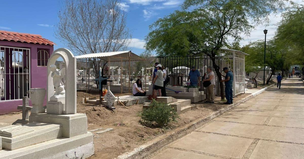 Panteones de Hermosillo fueron visitados por el Día de las Madres