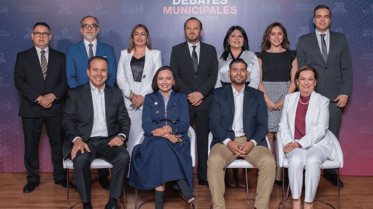 Debaten candidatos a Alcaldía de Hermosillo; presentan propuestas y visiones