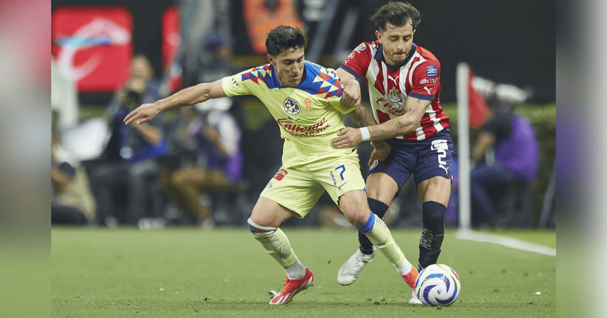 Chivas deja vivo al América en la ida de las semifinales Clausura 2024