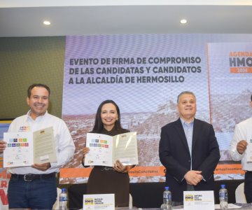 Firman candidatos Agenda Ciudadana de Políticas Públicas de HCV