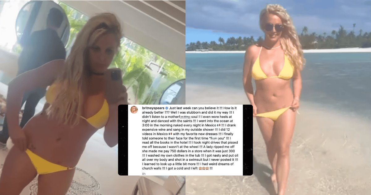 Britney Spears denuncia estafa en su visita a México y borra publicación