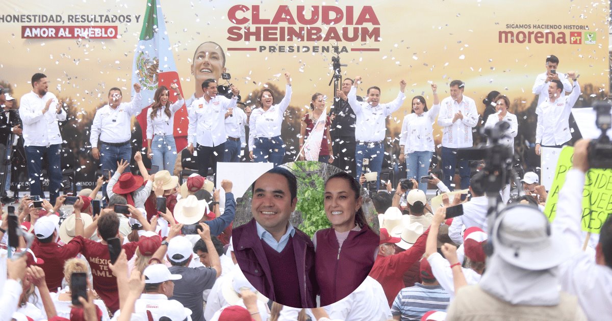 Claudia Sheinbaum cerrará campaña en Sonora este martes: Heriberto Aguilar