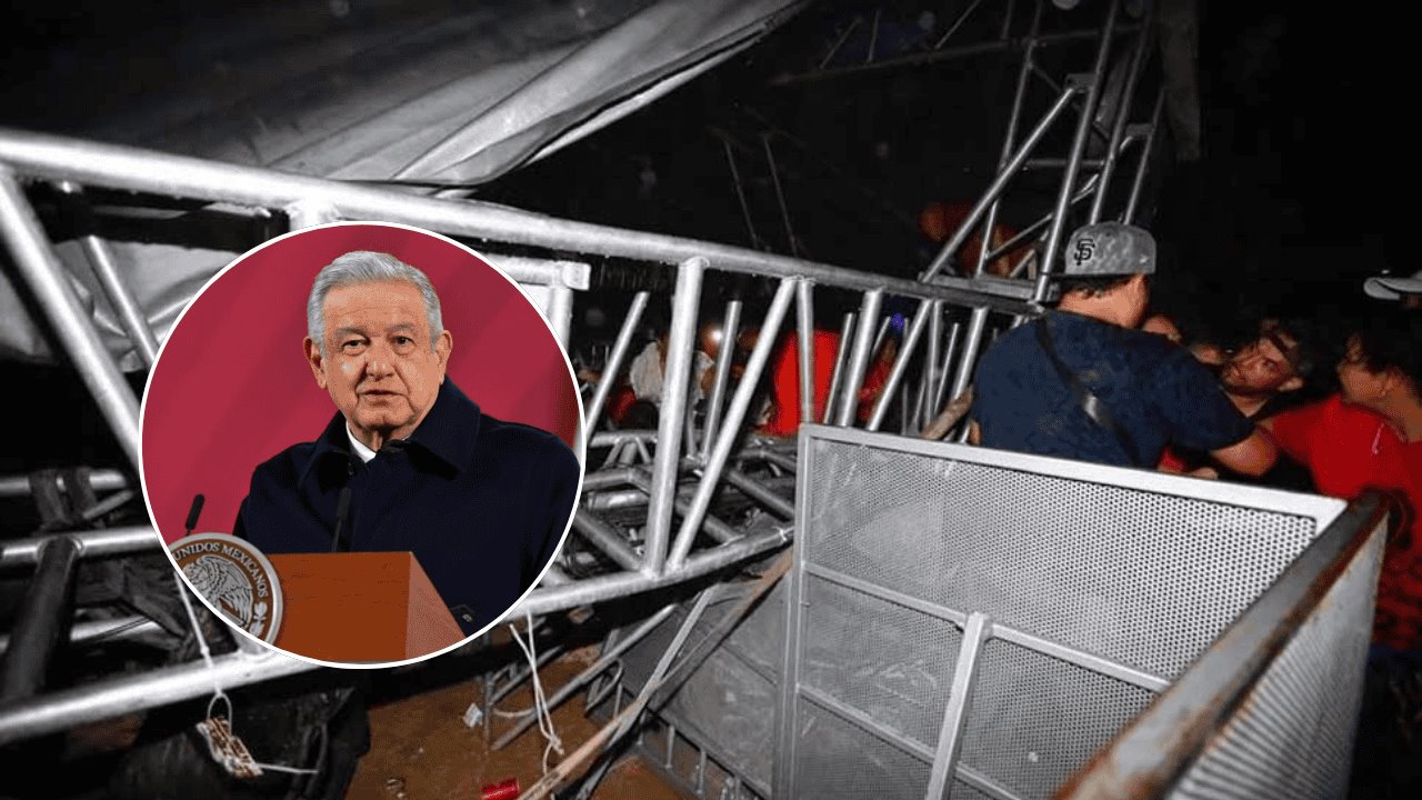 AMLO envía pésame a familiares de víctimas en cierre de campaña