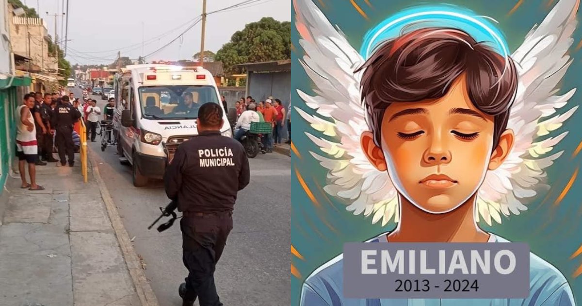 Lamentan la muerte de Dante Emiliano, menor atacado a balazos en Tabasco