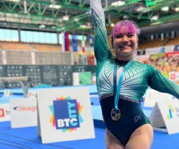 Alexa Moreno logra medalla de oro en Copa del Mundo de Eslovenia