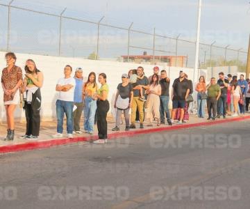 Hermosillenses duran horas en largas filas para poder votar