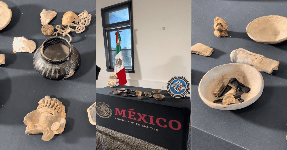 EU devuelve a México 35 piezas arqueológicas originarias de Chiapas