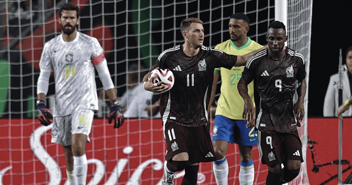 Derrota de México ante Brasil deja dudas de cara a la Copa América