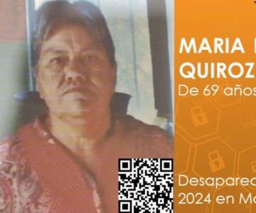 Buscan localizar a María de la Luz, adulta mayor desaparecida en Magdalena