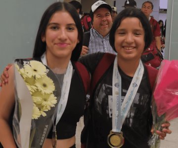 Regresan a Hermosillo con medalla de oro en gimnasia sincronizada