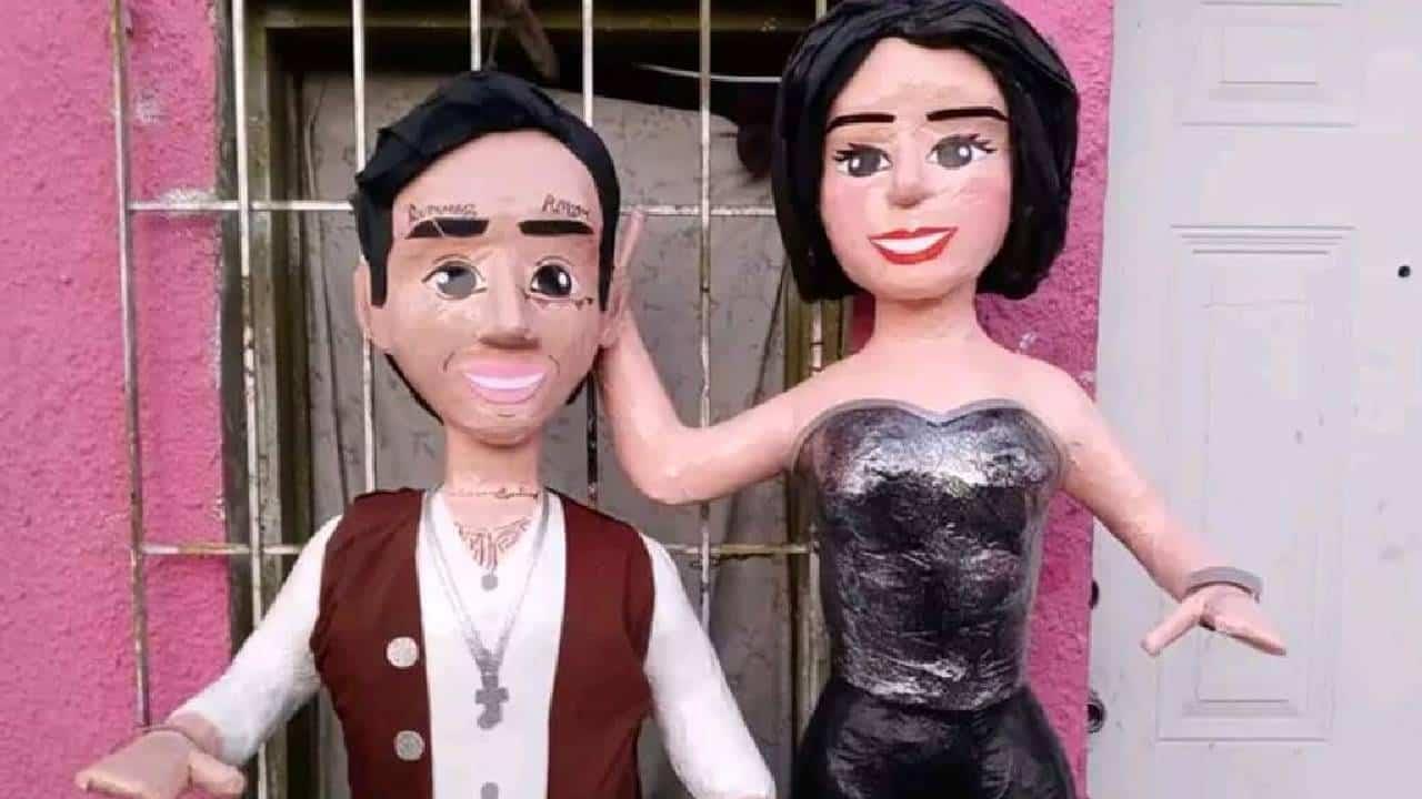 Christian Nodal y Ángela Aguilar ¡Ya tienen piñata!