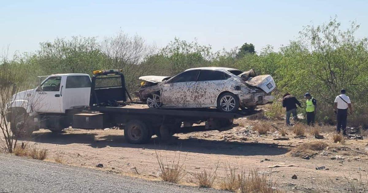 Muere conductor en fatal accidente carretero en Empalme; hay 3 más heridos