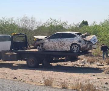 Muere conductor en fatal accidente carretero en Empalme; hay 3 más heridos
