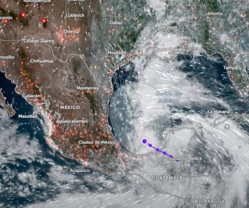 Ciclón tropical impactaría la madrugada del jueves en Tamaulipas