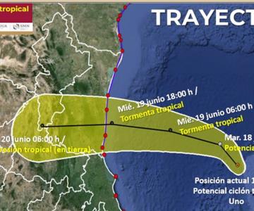 Tormenta Alberto se forma en el Golfo de México