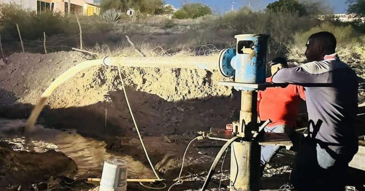 Preparan pozo para combatir crisis por falta de agua en Santa Ana