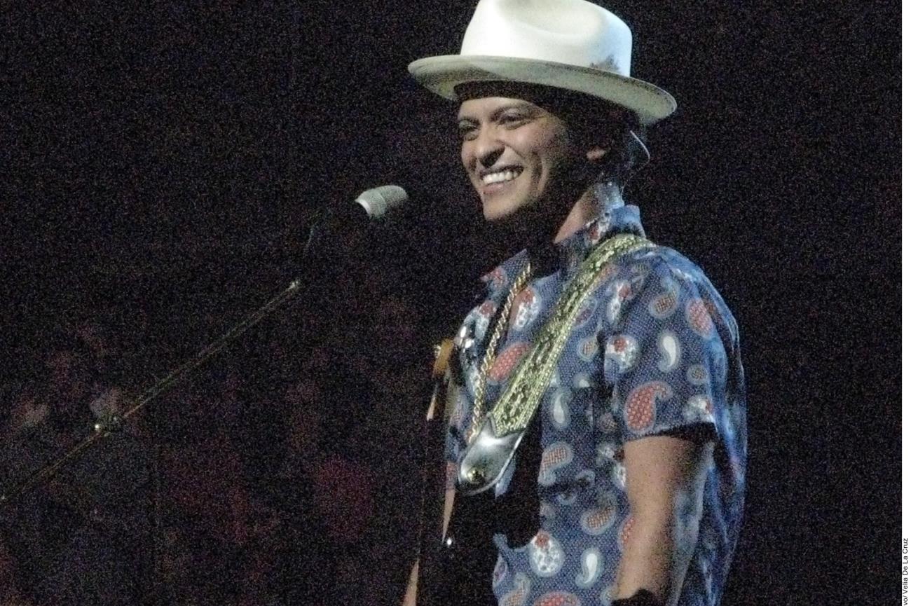 Anuncian segundo concierto de Bruno Mars en México