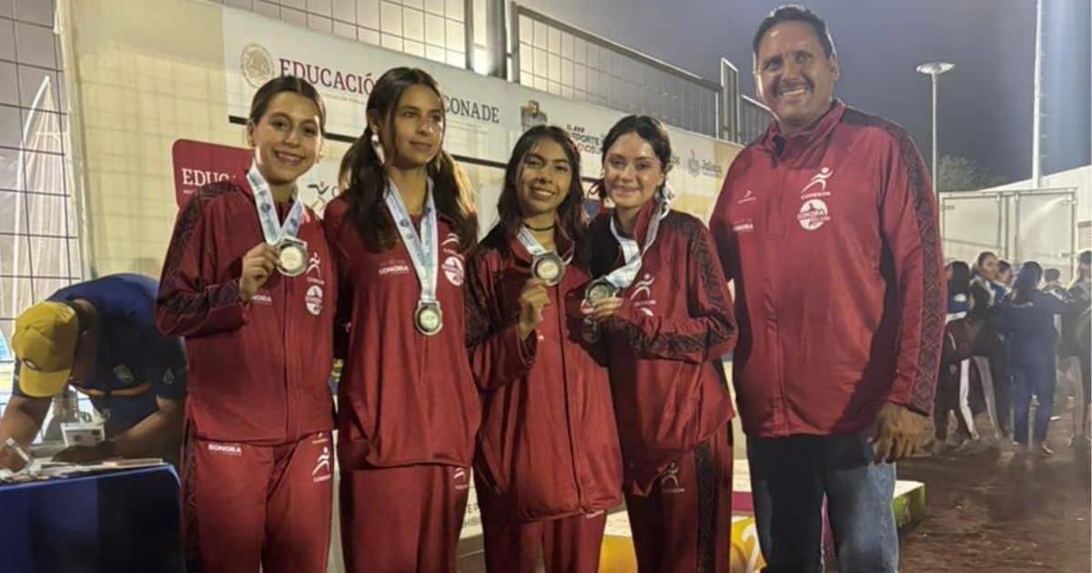 Alumnas de Cobach Sonora consiguen subcampeonato en Juegos Nacionales Conade