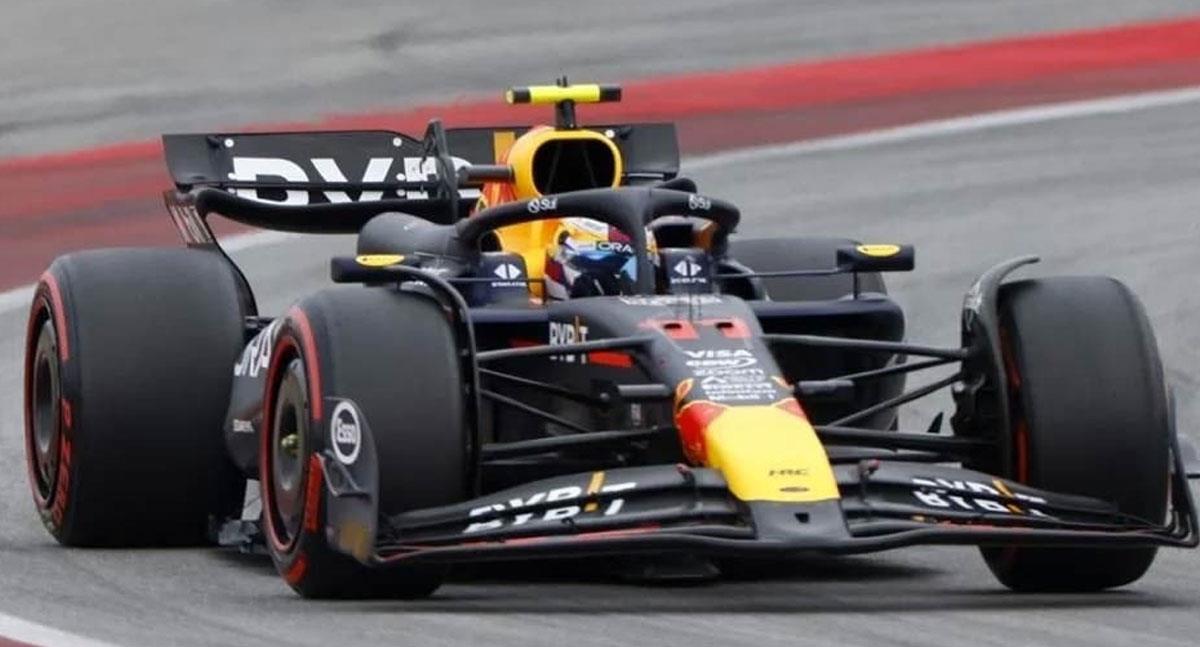Checo Pérez y su molestia en la clasificación del Gran Premio de Austria