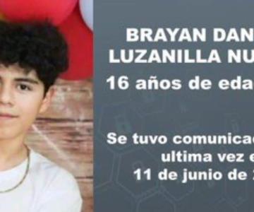 Activan Alerta Amber para localizar a Brayan Daniel, menor desaparecido