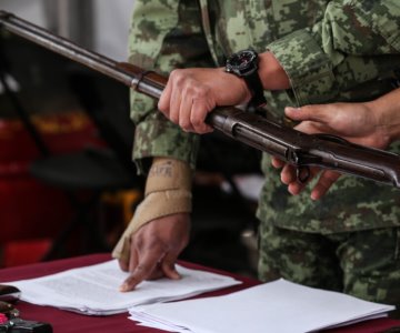 Sinaloenses entregan 134 armas durante Programa de Desarme Voluntario