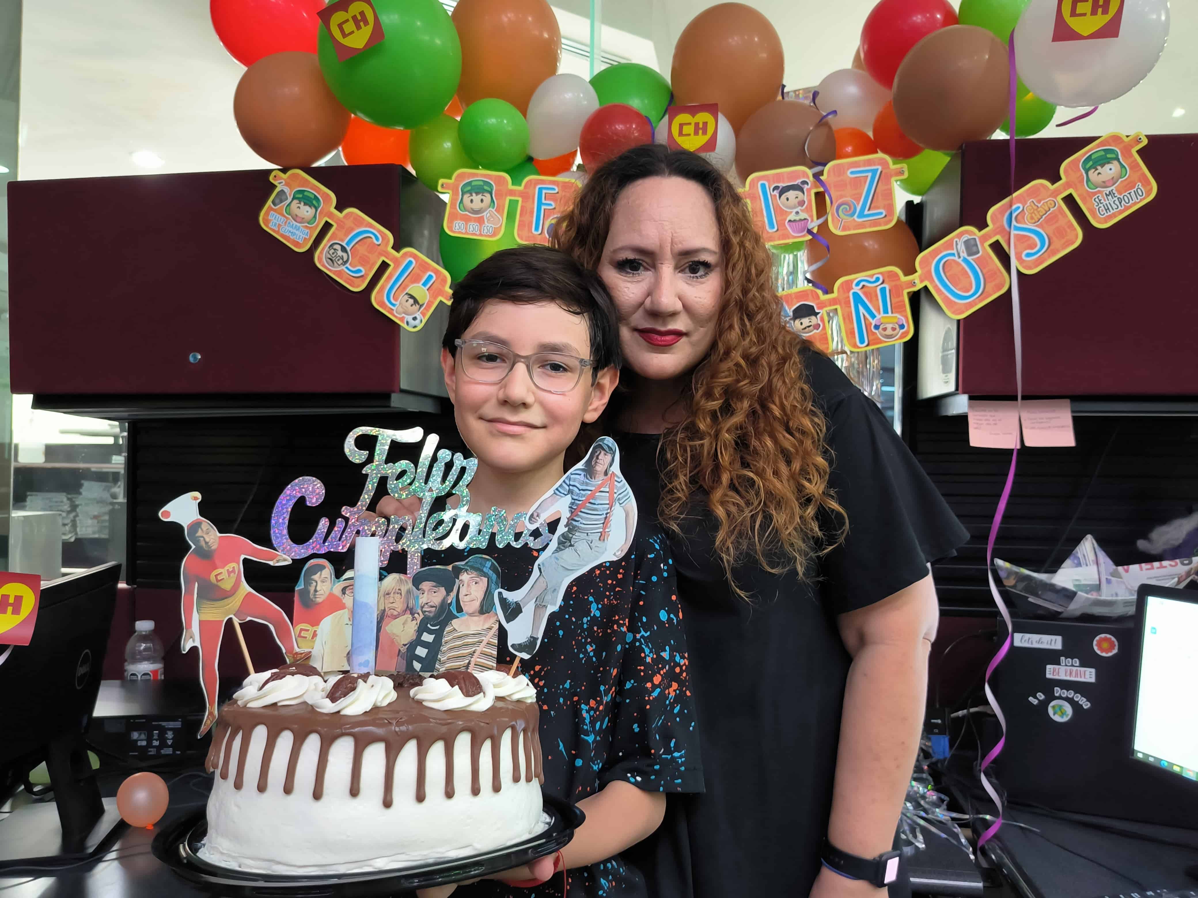 Luis Alejandro Pacillas Aello vive su cumpleaños al máximo