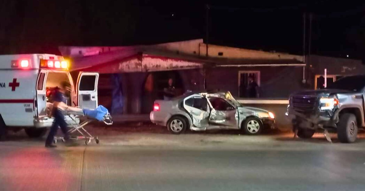 Accidente automovilístico en Ímuris cobra dos vidas