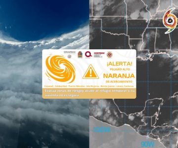 Quintana Roo pasa a alerta naranja por llegada del huracán Beryl