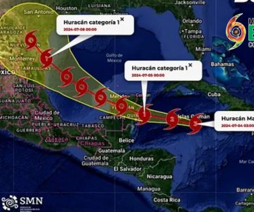 Quintana Roo continua en Alerta Naranja por huracán Beryl