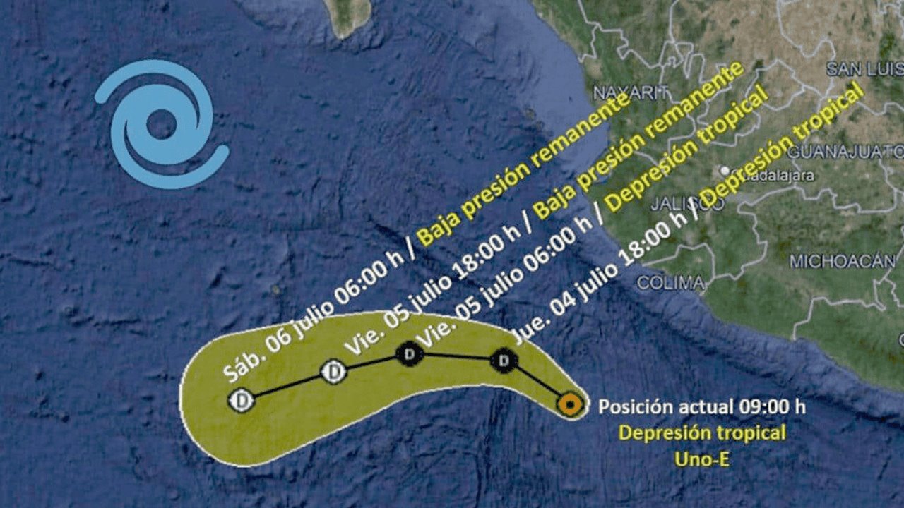 Sonora esquivará primer ciclón del Pacífico: Conagua